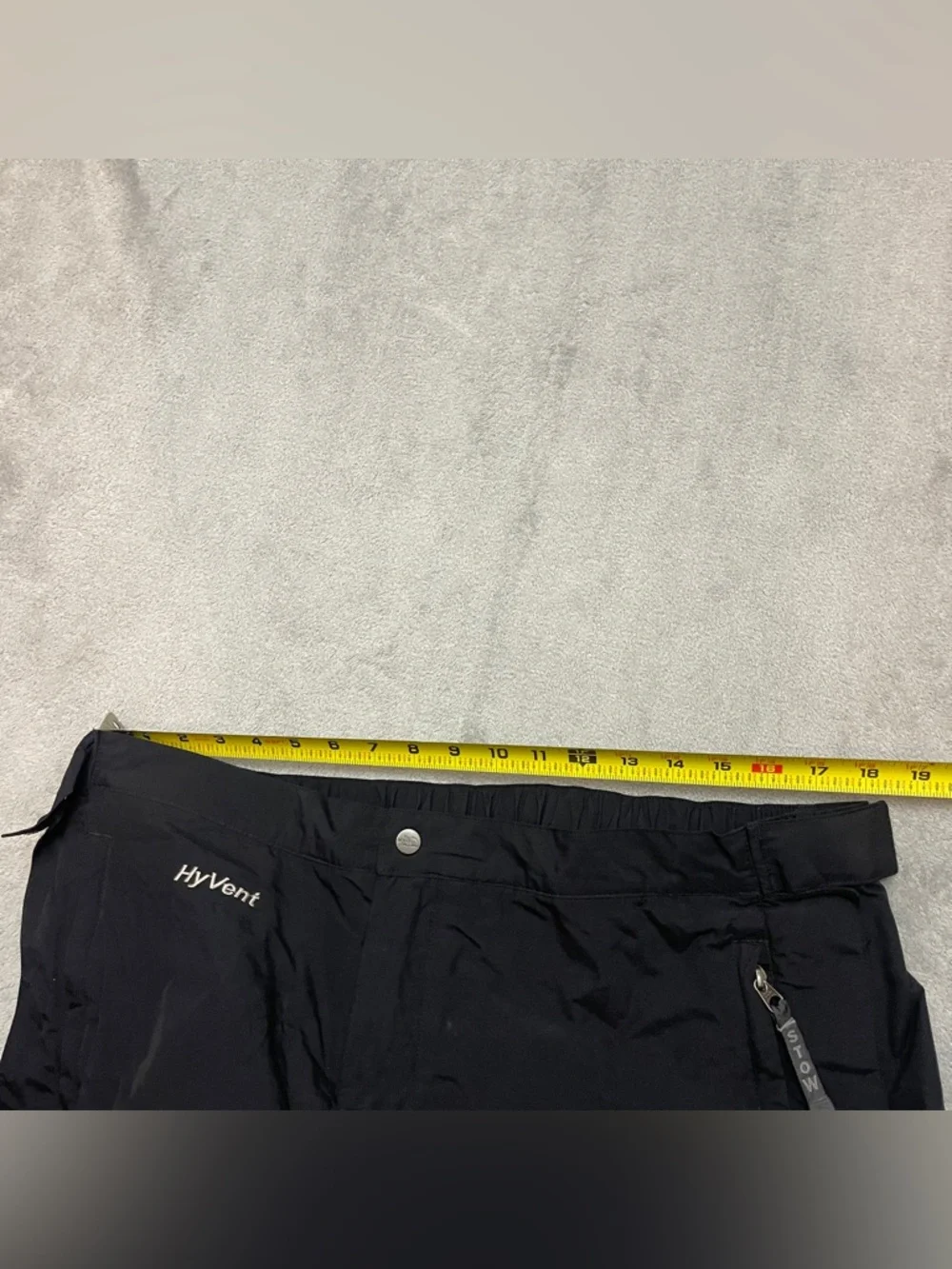 The North Face HyVent Snow Pants Mens XL Black Waterproof Ski Snowboard